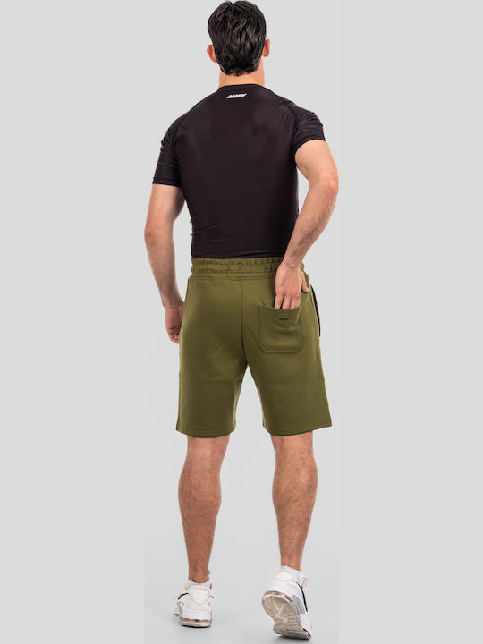 Αθλητική Ανδρική Βερμούδα Khaki, Black