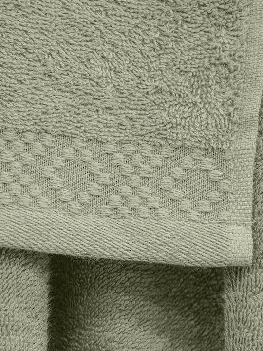 Lino Home Bath Towel Set 3pcs Serapha Lemon Weight 450gr/m²