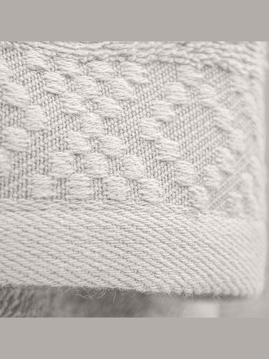 Lino Home Bath Towel Set 3pcs Serapha Ecru Weight 450gr/m²