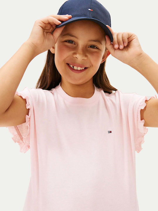 Kids Top Short-sleeved Pink