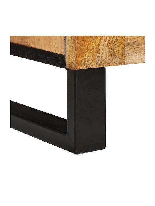 Sideboard made of Wood Coffee 60x33.5x75cm