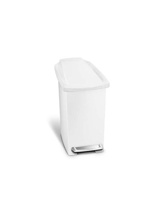 Simplehuman Κάδος Απορριμμάτων Πλαστικός με Πεντάλ 10lt