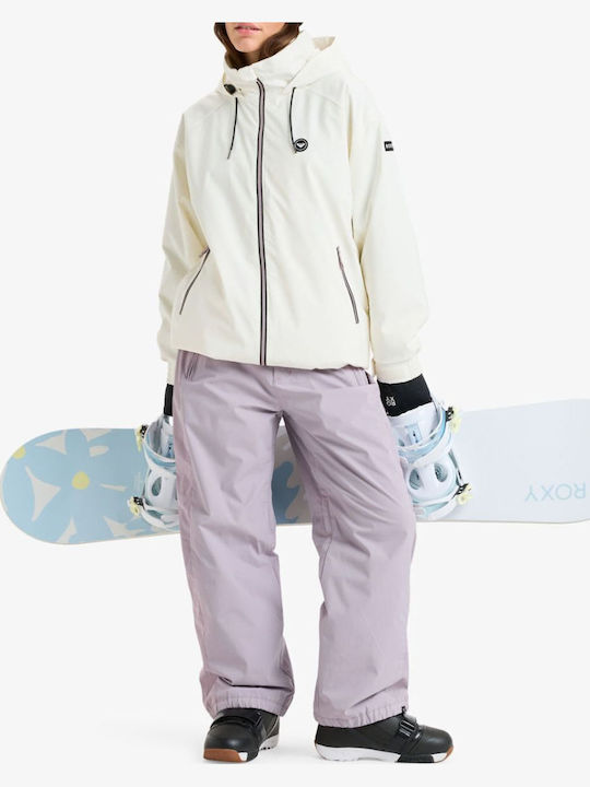 Roxy Women's Ski & Snowboard Jacket White ERJTJ03532-WCF0