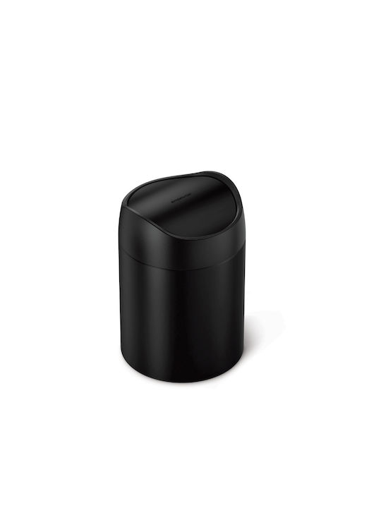 Simplehuman Κάδος Απορριμμάτων Πλαστικός Καφέ 1.5lt