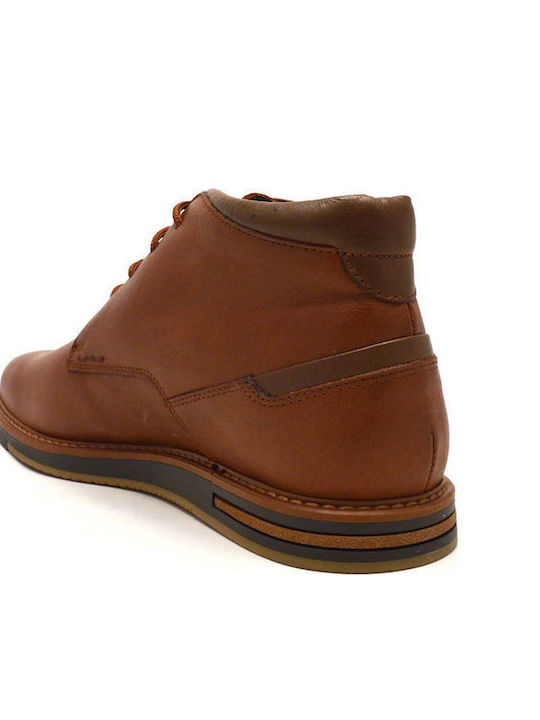 Leder Chelsea Herrenstiefel Tabac