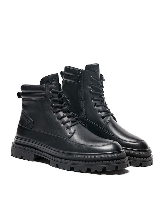 Schwarz Herrenstiefel