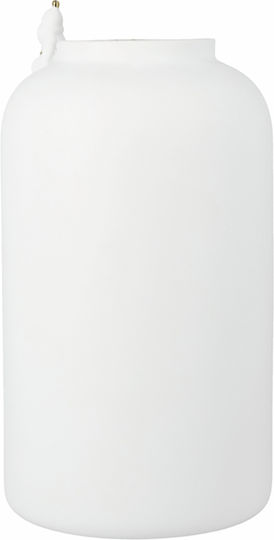 Raeder Decorative Vase Flowers White 13.2x13.2x25cm