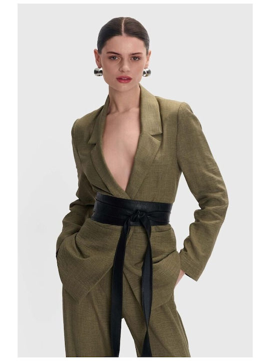 ALE - The Non Usual Casual Women's Blazer Light Khaki