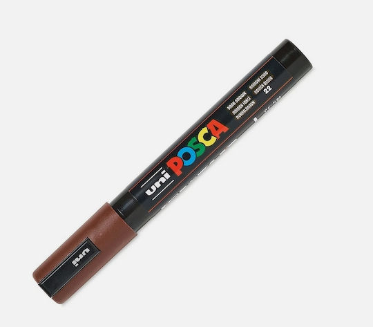 Posca Маркер за Рисуване Dark Brown Pc-5m/22 Σκοτεινο Καφε