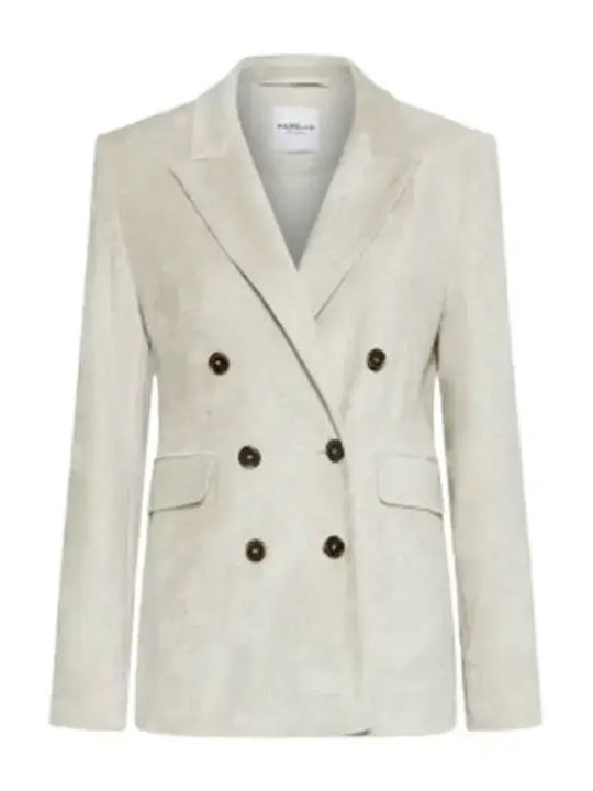 Marella Women's Corduroy Blazer Ivory