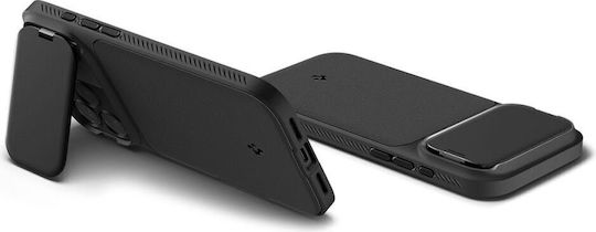 Spigen Optik Armor Rückseite Umschlag Silikon / Kunststoff 2mm Schwarze (iPhone 17 Pro Max)