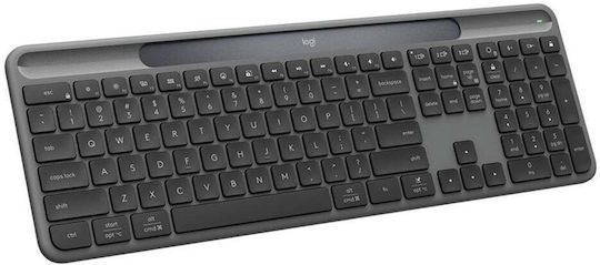 Logitech Signature Slim Solar+ K980 Безжично Само клавиатура Английски US Черен