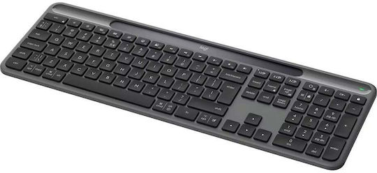 Logitech Signature Slim Solar+ K980 Безжично Само клавиатура Английски US Черен