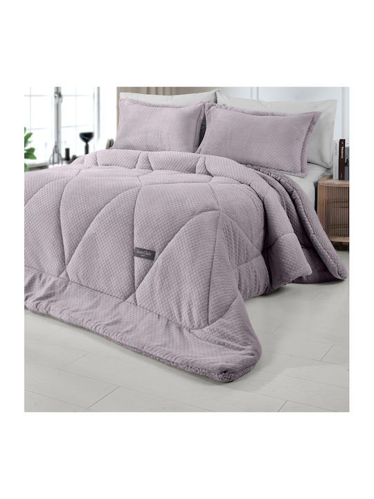 Saint Clair Κουβερτοπάπλωμα Υπέρδιπλο 220x240εκ. Melanze 660 GSM