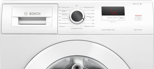 Bosch Πλυντήριο Ρούχων 7kg 1400 Στροφών Speed Perfect WGE02400GR