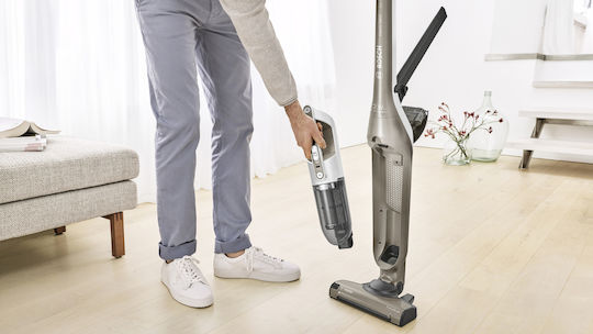 Bosch Flexxo Gen2 Прахосмукачка 2 в 1 Stick & Ръчна Сива