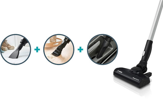 Bosch Unlimited Επαναφορτιζόμενη Σκούπα Stick 18V Μπλε