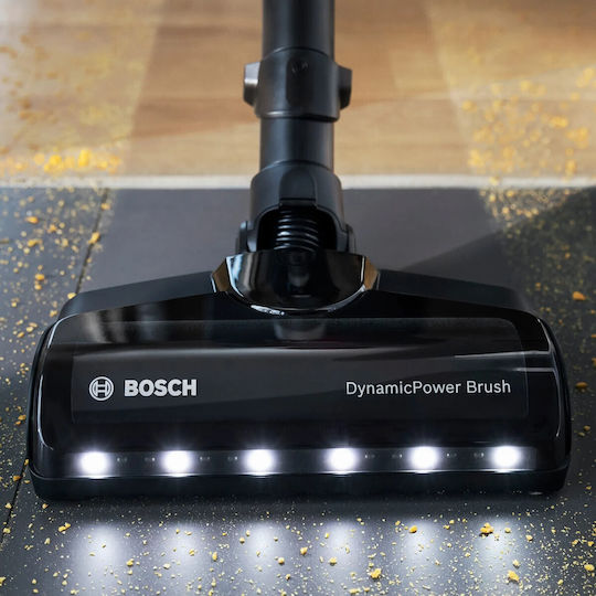 Bosch Unlimited 7 Επαναφορτιζόμενη Σκούπα 2 σε 1 Stick & Χειρός 18V White