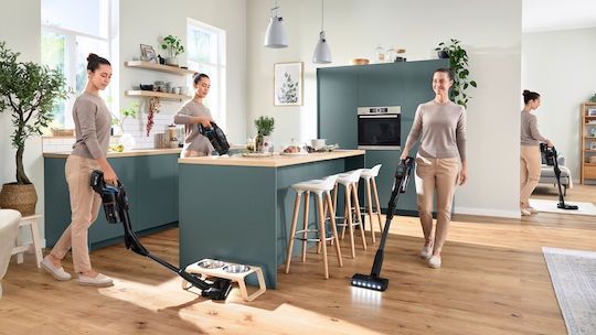 Bosch Unlimited 10 ProPower Επαναφορτιζόμενη Σκούπα 2 σε 1 Stick & Χειρός 18V Μαύρη
