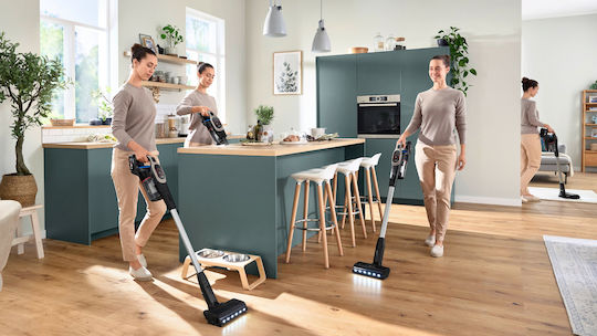 Bosch Unlimited Επαναφορτιζόμενη Σκούπα Stick 18V Μαύρη