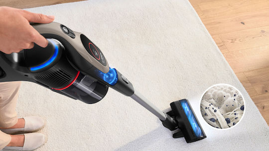 Bosch Unlimited Επαναφορτιζόμενη Σκούπα Stick 18V Μαύρη