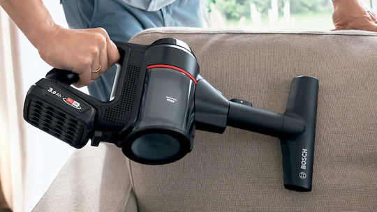 Bosch Unlimited 7 Wiederaufladbar Stielstaubsauger 18V Weiß