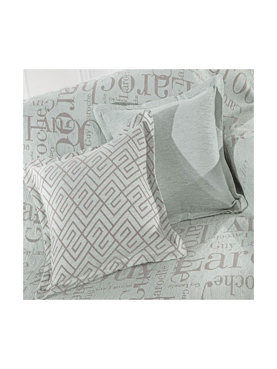 Guy Laroche Decorative Pillow Case Stamp From 100% Cotton Mint 50x50cm