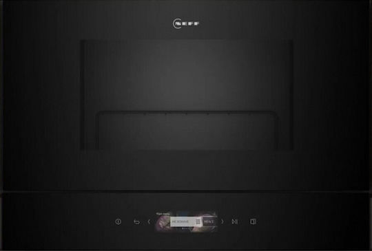Neff Built-in Microwave Oven with Grill 21lt Deep Black