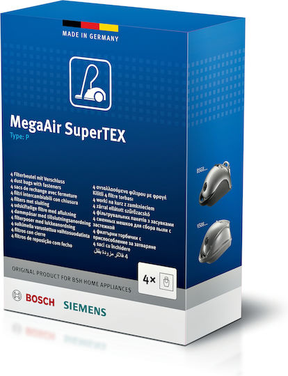 Πάνινες Σακούλες Σκούπας Bosch Siemens Original Type P Bbz41fp