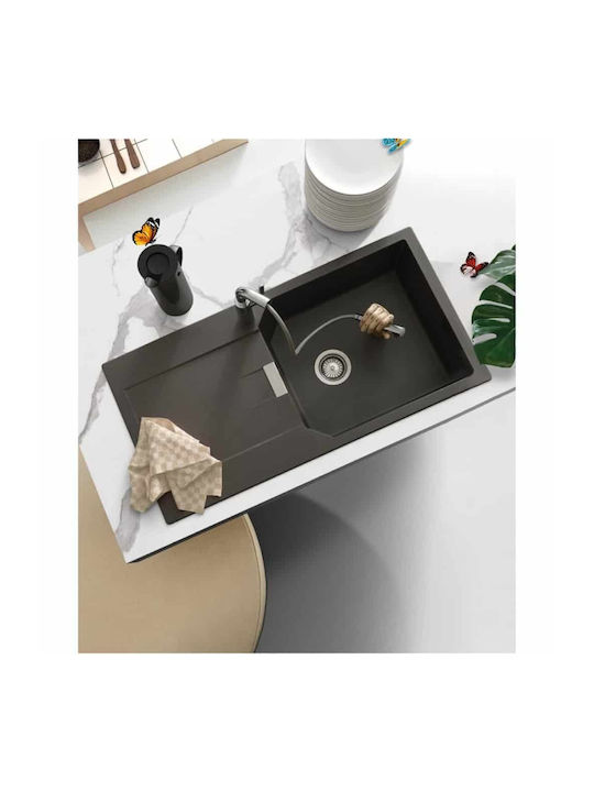Schock Drop-In Chiuvetă din Granit Sintetic L100xW51cm Bej