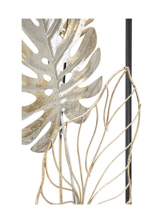 Mauro F Wall Decor Black Made of Metal 74x3x28.5cm