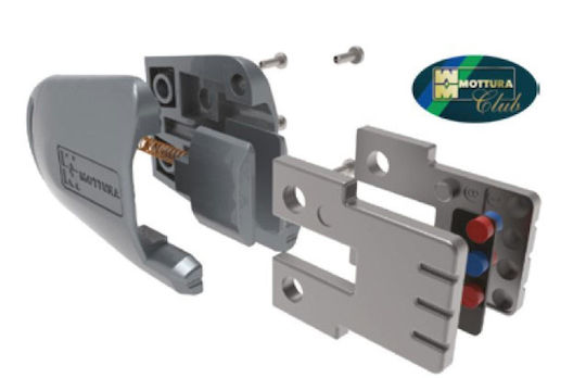 Mottura Magnetic Defender Lock Armoured Door Gray