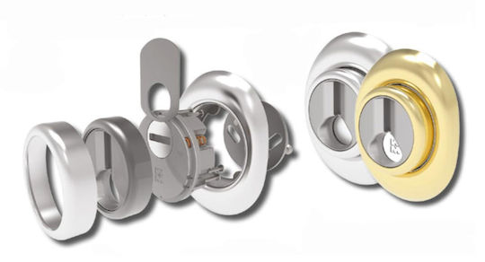 Mottura Magnetic Defender Lock Armoured Door Gray
