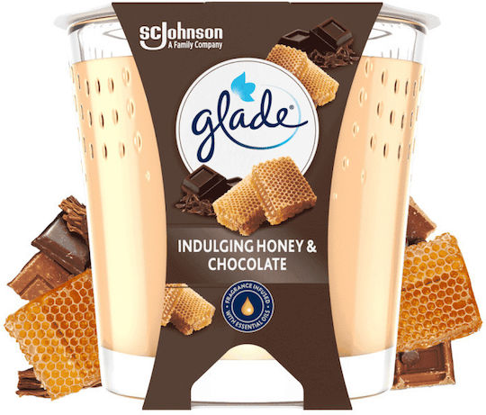 Glade Αρωματικό Κερί σε Βάζο με Άρωμα Honey & Chocolate 112gr