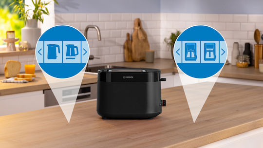 Bosch Toaster 2 Slots 950W Black