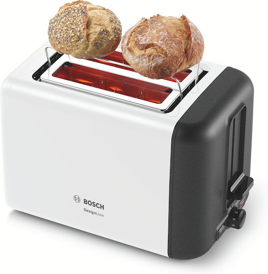 Bosch Toaster 2 Slots 970W White