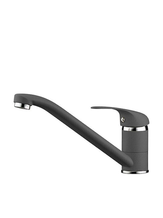 Pyramis Asalia Kitchen Faucet Counter Grey Concrete