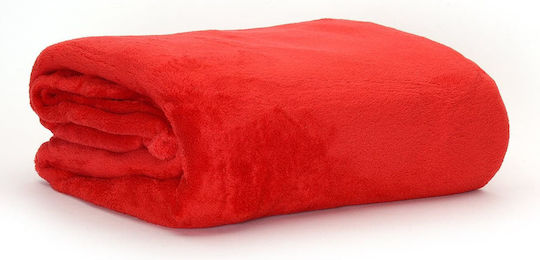 Κουβέρτα Καναπέ 130x170εκ. Red