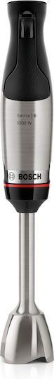 Bosch Serie 6 Ραβδομπλέντερ με Ανοξείδωτη Ράβδο 1000W Ασημί