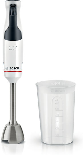 Bosch Serie 4 Ραβδομπλέντερ με Ανοξείδωτη Ράβδο 600W Μαύρο
