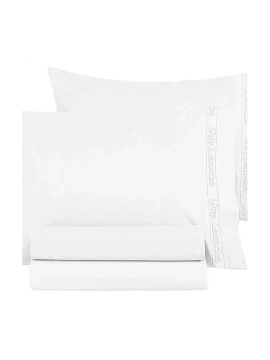 Guy Laroche Color Plus Pillowcase Set with Envelope Cover White 50x70cm. 1117092225063