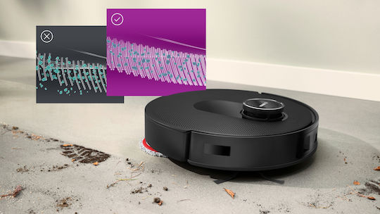 Bosch Spotless Max Σκούπα Ρομπότ με Χαρτογράφηση Laser & Απορρόφηση 11000Pa Μαύρη