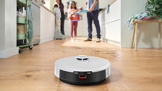 Bosch Spotless Advanced Σκούπα Ρομπότ με Χαρτογράφηση Laser & Απορρόφηση 11000Pa Λευκή