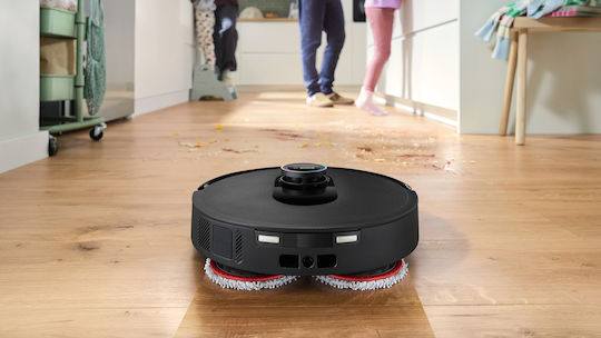 Bosch Spotless Max Cam Roboter-Staubsauger mit Kartierung Laser & Saugkraft 11000Pa Schwarze