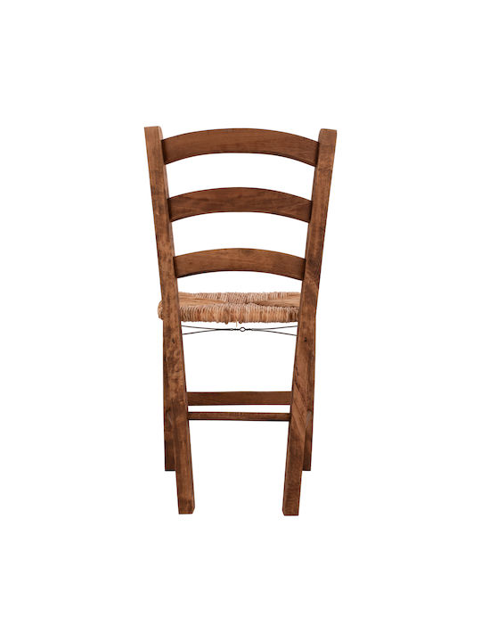 Paros Stühle Cafe Braun 1Stück 43x40x88cm
