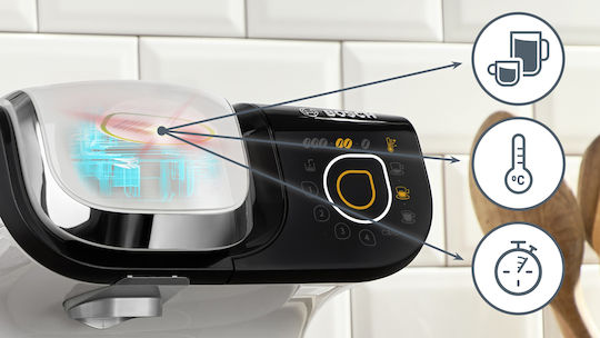 Bosch My Way 2 Pod Coffee Machine Tassimo Pressure 3.2bar White