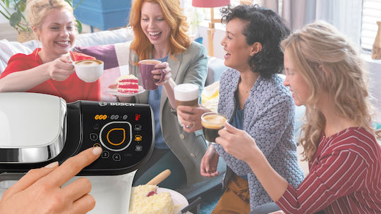 Bosch My Way 2 Pod Coffee Machine Tassimo Pressure 3.2bar White