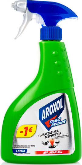 Aroxol Mec Instant Εντομοκτόνο Spray για Κατσαρίδες / Σκόρο / Μυρμήγκια / Κοριούς 400ml