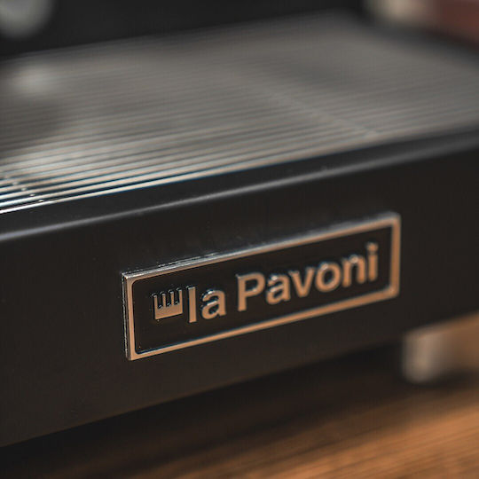 La Pavoni New Cellini Evolution Μηχανή Espresso 1520W Πίεσης 20bar Μαύρη