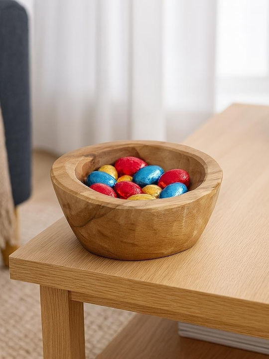 Купа Nextdeco от тиково дърво H7xø15cm Купа Nextdeco от тиково дърво H7xø15cm
